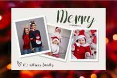 Frosty Christmas is a charming handwritten script Product Image 10