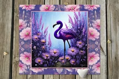 Flamingo | 14 straight skinny tumbler Sublimation designs Product Image 10