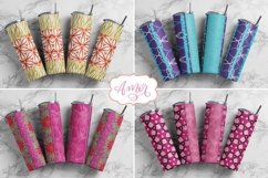 Customizable Tumbler Wraps for Sublimation BUNDLE | 16 PNG Product Image 2