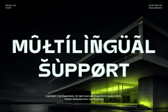 Your Brosh - Ultrawide Sans Serif Display Font Product Image 10