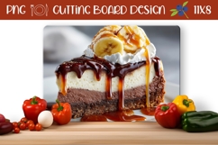 Cake Cutting Board Design, Food Kitchen Cutting Board Product Image 1