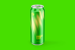 450ml Aluminium Can Mockup Product Image 10