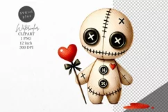 Halloween clipart, Doll clipart, Autumn clipart Product Image 1