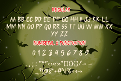 Creepy Ghost is a Halloween decorative font Product Image 6