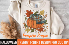 Pumpkin Season Sublimation Design,Pumpkin Season PNG Product Image 2