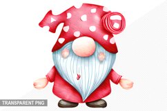 Valentine&#039;s day Gnome Sublimation Bundle - Gnome Sublimation Product Image 3