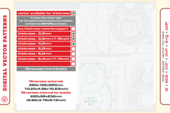 18th anniversary gift box for 0.7ml 0.5ml laser cut Ver.109 Product Image 10