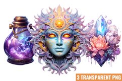 Magic and Celestial Sublimation Clipart Product Image 1