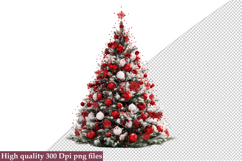 Christmas Tree Clipart Bundle Png Product Image 3