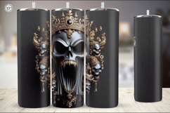 3 Scary Tumbler Wrap Sublimations, 20 oz Product Image 3