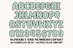 Earth Day Alphabet png clipart, earth day letters doodle Product Image 4