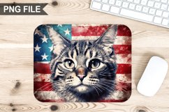 4th Of July Cat Sublimation Mouse Pad PNG Bundle Product Image 11