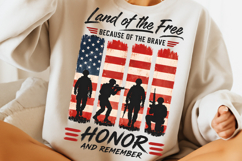 4th of July USA Patriotic Memorial Day PNG, USA Sublimation Product Image 1