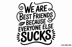 We are best friends Svg | Svg Cut Files Product Image 1