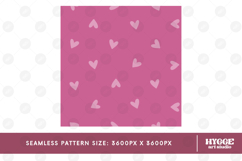 St Valentine&#039;s Day Hearts Cupid Love Seamless Pattern PNG Product Image 2