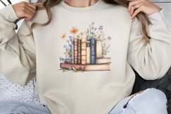 Boho Bookshelf Clipart PNG Product Image 1