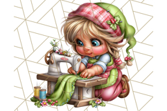 Gnomes at Work Clipart PNG, Cute Gnomes PNG Illustration Product Image 2