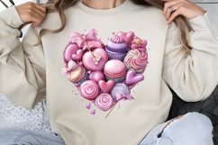 Watercolor Valentine Clipart PNG Product Image 1