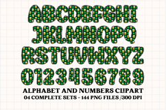 ST PATRICK Alphabet PNG Clipart, St Patrick letters doodle Product Image 2
