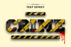 Editable Text Effect for Illustrator. Vector Graphic styles Product Image 1