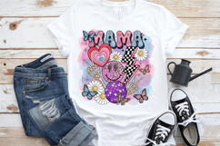 retro mama disco ball PNG sublimation | Mother's Day PNG T-S Product Image 10