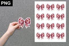 Coquette Bows Stickers | Valentines Day Stickers Product Image 1