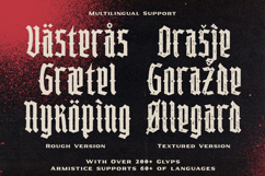 Armistice Condensed Blackletter Font Product Image 10