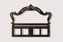 Miniature dollhouse headboard for bed digital download file Product Image 10