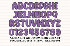 Springtime Alphabet png, letters doodle, springtime clipart Product Image 2