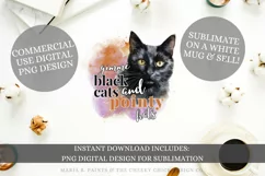 Gimme Black Cats & Pointy Hats Cute Halloween Sublimation Product Image 1