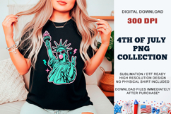 Peace Liberty PNG | Trendy Statue of Liberty DTF Product Image 10