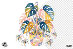 Charm Summer Houseplant Clipart Product Image 1