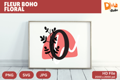 Fleur Boho Floral Monogram Product Image 1