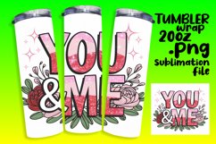 GREAT GIFT 20oz Tumbler Wrap , Valentines Product Image 1