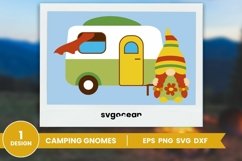 Camping Gnomes SVG Bundle | Hiking | Fishing Product Image 18