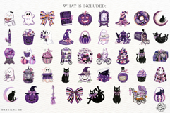 Cute Hello Halloween Clipart Product Image 4