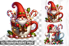Christmas Sublimation Clipart Bundle - Christmas PNG files Product Image 11