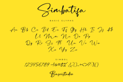 Simbatifa a Handwritten Font Product Image 10