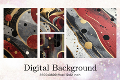 Abstract Paint Background Wallpaper Wallart Home Decoration Product Image 1