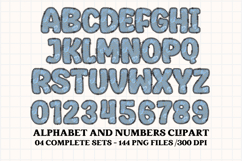 Fall Autumn Alphabet png clipart, fall autumn letters doodle Product Image 4