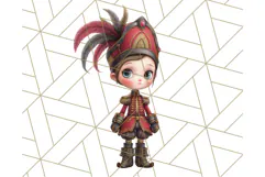 Fairy Tale Clipart PNG Magical Dress-Up Characters Product Image 2