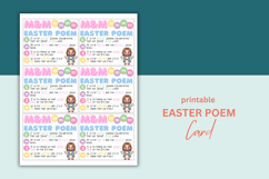 Chocolate Easter Poem Card Product Image 1