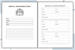 my medical appointments journal interior Product Image 2