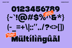 Bouldy - Bold Sans Serif Font Product Image 10