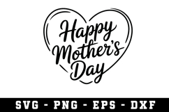 Happy Mother Day Svg |Mother Day SVG Cut files | Cricut Product Image 1