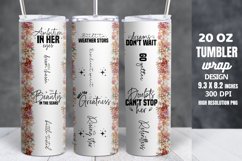 Strong Woman Tumbler Wrap Bundle, Strong Woman Tumbler Product Image 1