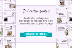 Aesthetic Instagram Carousel Canva Post Template Product Image 9