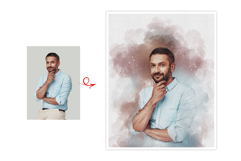 Painting Portrait Watercolor Effect Product Image 2