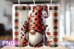 Ladybug Tumbler Sublimation - 20 Oz Skinny Tumbler Product Image 1
