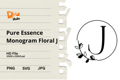 Pure Essence Monogram Floral Product Image 1